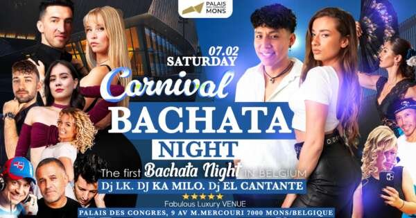 Bachata Night Carnival Edition — 07/02/2026 17:30